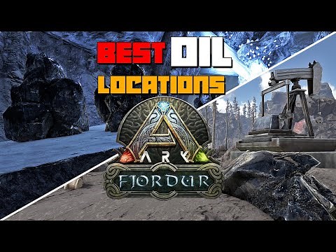 ARK: Fjordur | Best OIL Spawn Locations!