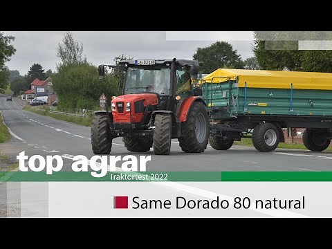 Same Dorado 80 natural with Stoll Solid 35-18 front loader in the top agrar practical test