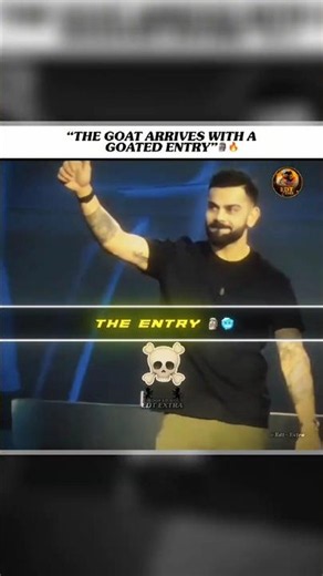 “Virat Kohli One8 Event Grand Entry..🐐🔥”- Karan Aujla x Virat Kohli | X-COOL #viratkohli #shorts