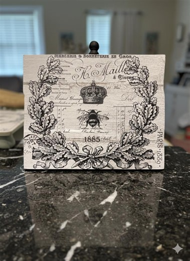 Botanical Bee Floral Table Decor Mantle Decor Vintage French Country - Etsy