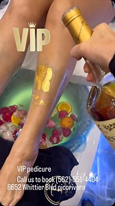 VIP pedicure ❤️ Party ready for you guy here now Mother ‘s Day special See you guys here Time to book an appointment @toplinenails (562!)-551-4404 8652 Whittier Blvd picorivera #yrendingreels #trending #viralvideos #viral #nails #nail #salon #picorivera #lashextensions #lashes #lashextensions | Topline Nails & Spa