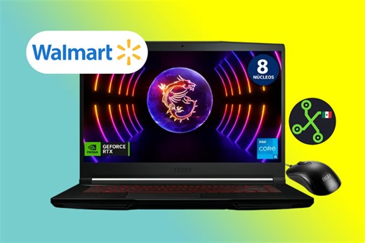 Laptop gamer MSI de 16/512GB con 6,500 pesos de descuento en Walmart México: integra una RTX 4050 e incluye mouse y suscripción a Game Pass