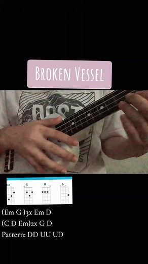 Broken Vessel Worship Song Tutorial for Beginners