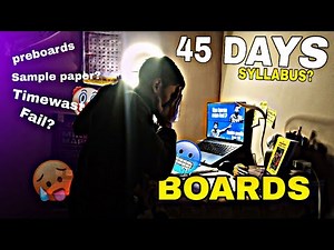 Only " 45 Days " In Boards 🥲☠️ | Last 45 Days strategy | Class 10th study vlog | A Day in my life 💗