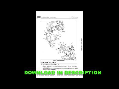Bobcat 2100 2100S Utility Vehicle Workshop Manual PDF English – Repair Guide