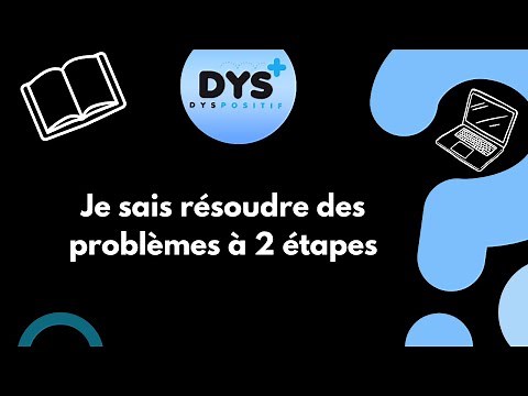 MATHS - CE1 - Je sais résoudre des problèmes à 2 étapes