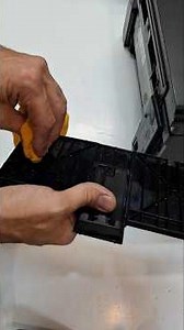 cleaning the printer