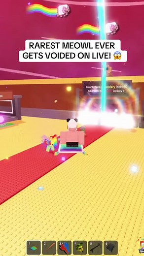 Roblox Rarest Meowl Voided Live - Admin Abuse & PvP