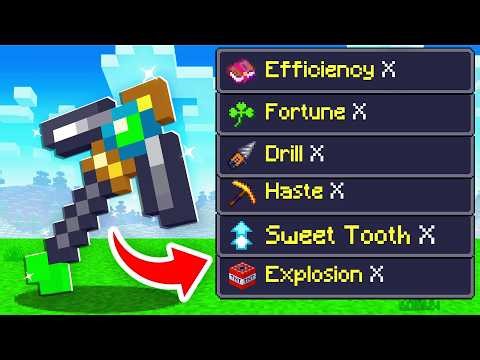 Creating The GOD PICKAXE In Minecraft Prisons