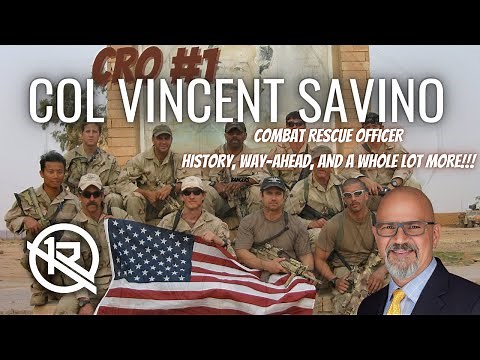 Combat Rescue Officer (CRO) #1- Col Vincent Savino