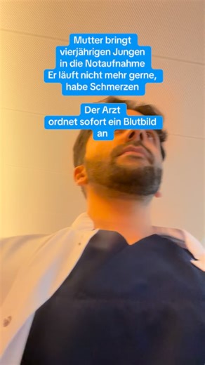 DocAzad on Instagram: "Ein vierjähriger Junge wird von seinen Eltern in der Notaufnahme vorgestellt, weil er seit einigen Wochen nicht mehr richtig laufen möchte. Er bleibt häufig stehen, will getragen werden und klagt über Schmerzen in den Knien. Zunächst wirkt es harmlos. Vielleicht Wachstumsschmerzen. Vielleicht eine kleine Zerrung vom Spielen. Fieber hat er nicht. Keine erkennbare Verletzung. Doch die Beschwerden nehmen zu. Die Eltern berichten, dass der Junge schneller müde ist als sonst. E