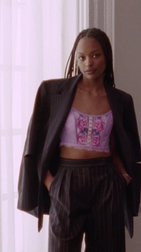 The best fall outfits seamlessly pair glamour with a hint of humor. #VictoriasSecret