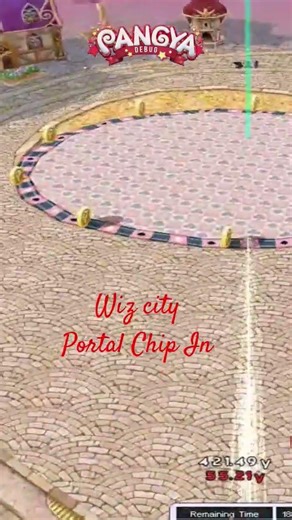 Pangya Debug - Magic Portal Chip in #pangyadebug #pangya #팡야 #games #golf #viral #viralshorts