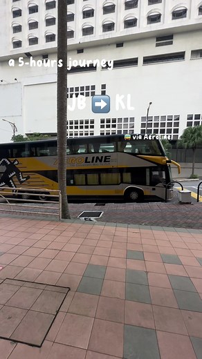 travelling from JB to KL for the first time via bus & Aeroline made the entire expeirence a 10/10 one!!! 🇲🇾 #vacation #travel #jbtokl #aeroline #review #vlog #malaysia #travelsingapore#CapCut