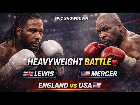 Lennox Lewis vs Ray Mercer –The BRUTAL Heavyweight WAR That SHOCKED America!💥🥊|Full Fight Highlights