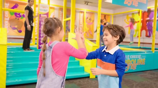 It’s a new era of play! 🎉 Adventure Zones have arrived to select locations featuring the all-new Ninja Run and Trampoline Zone! Kids can jump, climb, and explore in a safe, interactive environment. ✨ Nationwide rollout will begin in 2025! 👉 Find your nearest Adventure Zone here: https://www.chuckecheese.com/adventure-zone | Chuck E. Cheese