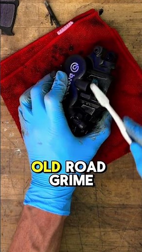 MOTORCYCLE BRAKE CALIPER REBUILD
