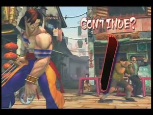 Street Fighter 4 All Game Over Animations