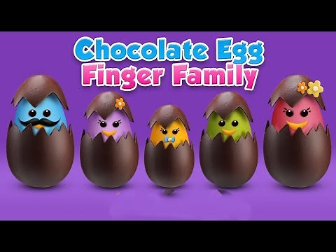 Finger Family Collection | Chocolate Egg Finger Family + 8 more Finger Family | Nursery Rhymes
