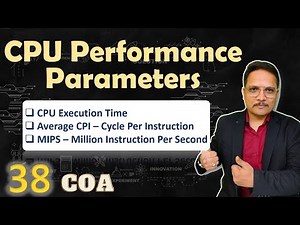 Mind Luster - Learn CPU Execution Time Average CPI of CPU MIPS | CPU Performance Parameters