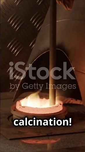 Process of calcination 👍👍★ #shorts #science