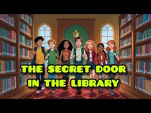 The Secret Door in the Library: kids Story | Fairy Tales #secretdoor #library #story