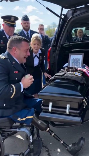 The pain in his cry says it all. A hero's farewell. 😭💔