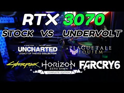 RTX 3070 Stock Vs Undervolted | -10C Temp Similar Performance