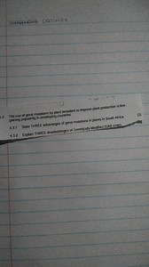 The use of gene mutations by plant breeders to improve plant pr... | Filo