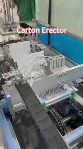 Carton Erector | Automatic Case Forming Machine