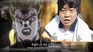 フロントガラス割り男ディオを砕く