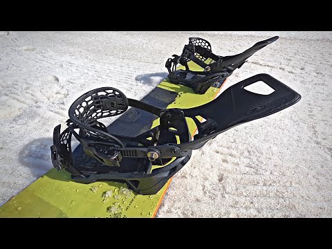 NIDECKER SUPERMATIC REVIEW (new step in snowboard binding)