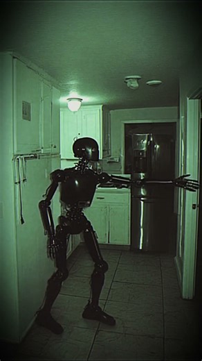 [KITCHEN CCTV] in a Suburban Home — Robot Opens the Fridge… Then Pours Oil on Itself