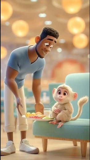 Bacho ki Kahani 🐒 bandar Mama #shorts #viral #katun ￼