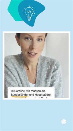 Caroline von St. Ange | Lernen Lernen on Instagram: "Irgendwann ereilt das Schicksal alle Familien: die Bundesländer und Hauptstädte müssen gelernt werden. Österreicher und Schweizer sind natürlich herzlich willkommen das auf ihre Länder zu übertragen, hier der Einfachheit halber am Beispiel Deutschland. 🙇‍♂️ Wer nur anhand des Hefts lernt, hat es oft sehr schwer, das Lernen ist einseitig und dauert lang. Das führt dann oft zu Streit und einem negativen Lernerlebnis. ✨ Wenn ihr wie oben 