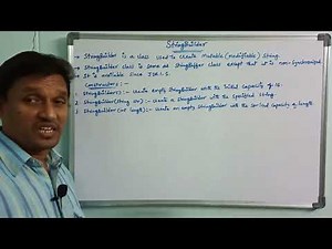 StringBuilder Class in Java | Mutable Strings in Java | StringBuilder | Java Programming | Telugu