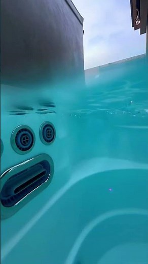 Swim spa x500 installed