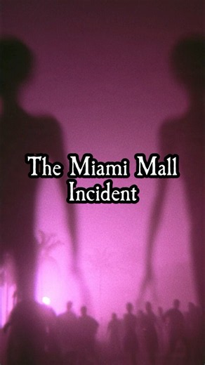 The Miami Mall incident was truly strange #aliens #alien #miami #miamifl #unexplained