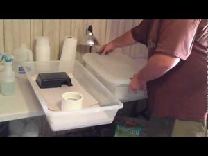 Cleaning and Setup of a Ball Python Cage