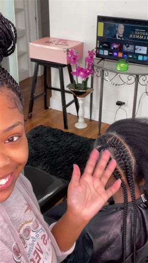 4 Stitch Crisscross Braids Tutorial with Bun