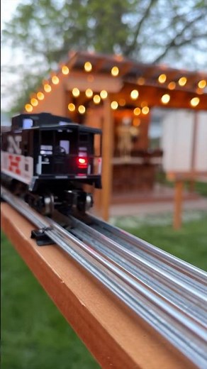 Fence train full build video is up on my channel. #train #fencetrain #mancave #backyard #lionel