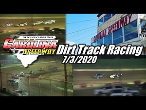 Dirt Track Racing At Carolina Speedway, Gastonia, North Carolina - 4 Cylinders, Stock, Late Model