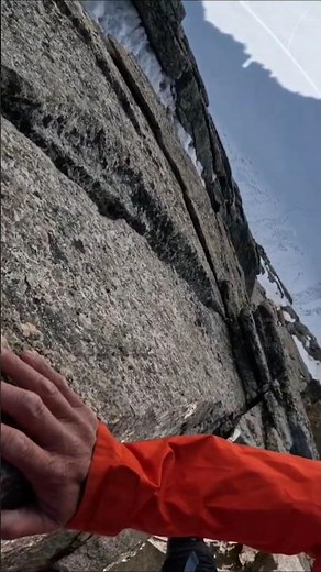 Alpine Climbing On The Mont Blanc