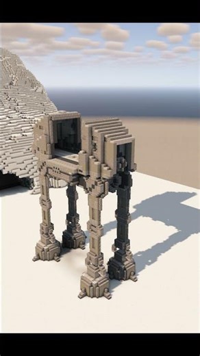 AT-AT from Star Wars in Minecraft