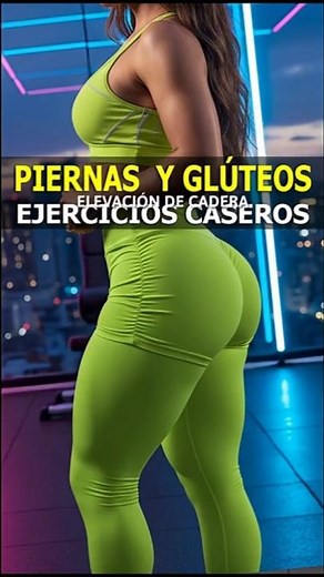 4 Easy Exercises for GLUTES and LEGS 🍑🔥 | Make your legs bigger and firm your glutes #fitness