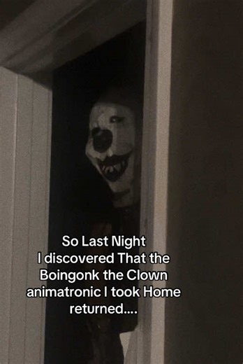 The man of your dreamsss…. #animatronic #clown #fnaf #scary #fnafreal | five nights at freddy's animatronic