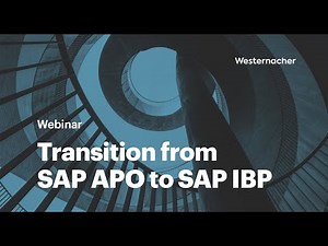 Elevate your supply chain: Transition from SAP APO to SAP IBP