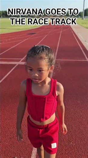 First Time at the race track!! Nirvana is very athletic