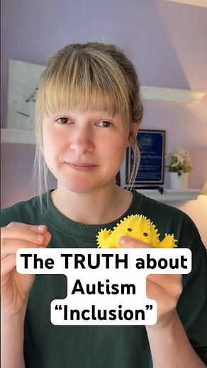 Let’s get realistic about what “inclusion” REALLY means 🥲 #autism #autismawareness #autistic
