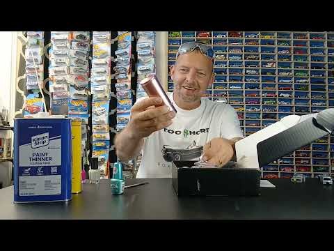 How to paint Hot Wheels better, faster, stronger, cheaper, the new way! unboxing